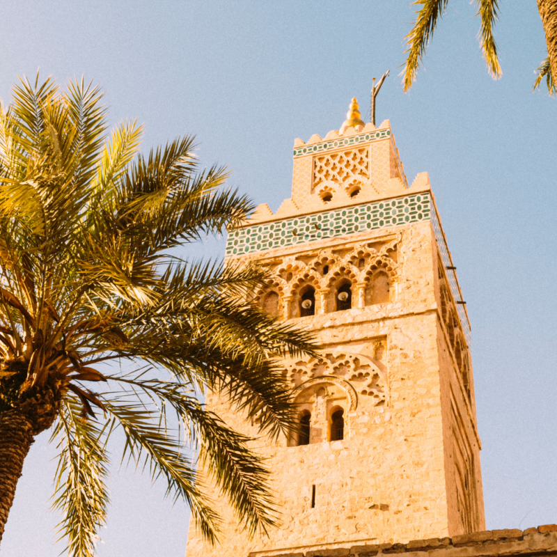 mosquée marrakech maroc